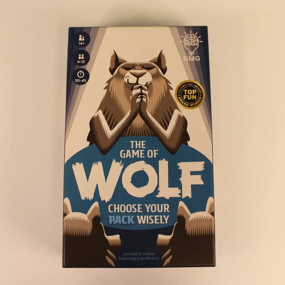 Game of Wolf Gray Matters Trivia Game NEW 4 to 12 players